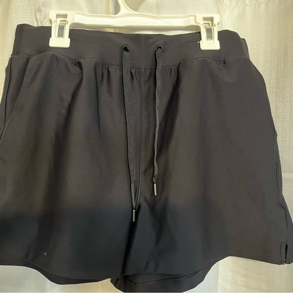 Black Drawstring Shorts